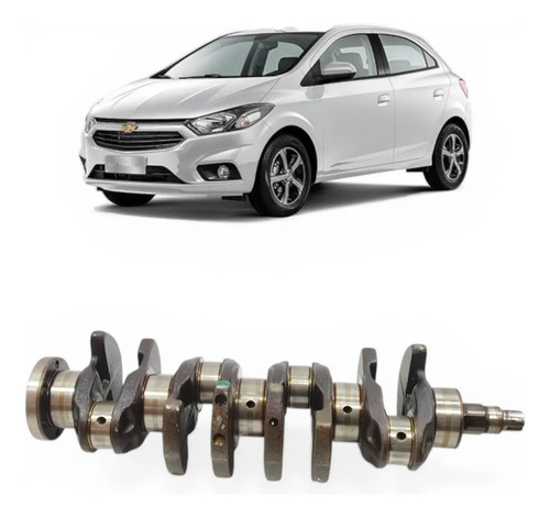 Virabrequim Motor Chevrolet Onix Prisma 1.0 2013 2014 A 2019