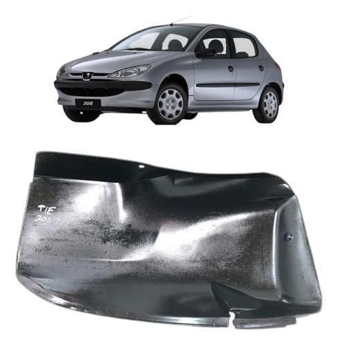 Parabarro Traseiro Esquerdo Parte Traseira Peugeot 206 2005