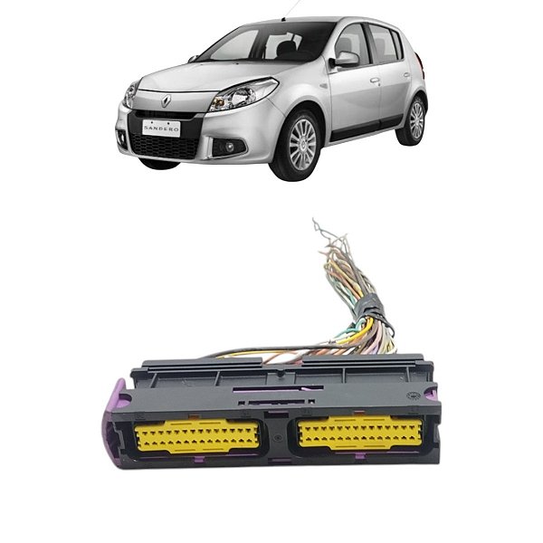 Chicote Conector Plug Modulo Cambio Sandero 2007 A 2014