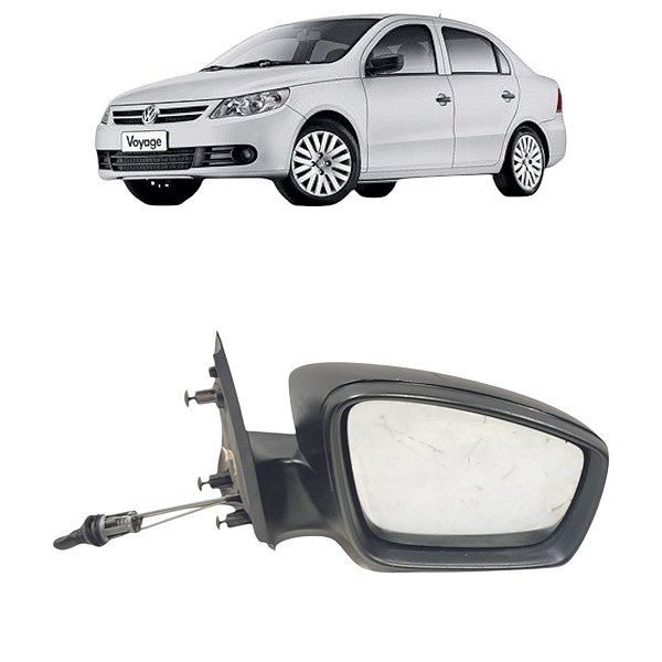Retrovisor Manual Direito Gol Voayge G6 G7 G8 2013 A 2024