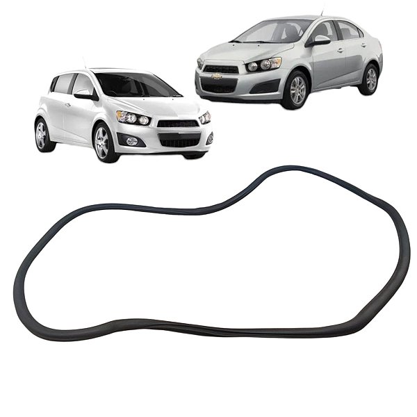 Borracha Vedaçao Porta Traseira Direita Gm Sonic 2012 A 14