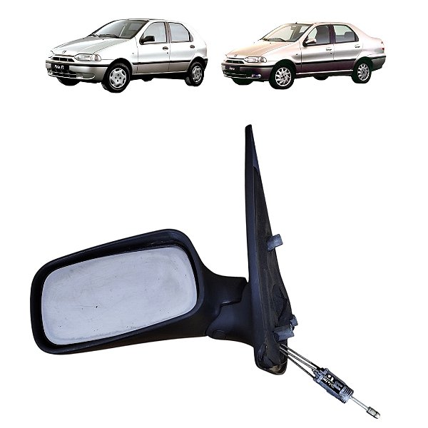 Retrovisor Esquerdo Fiat Palio Siena 1996 1997 1998 A 2000