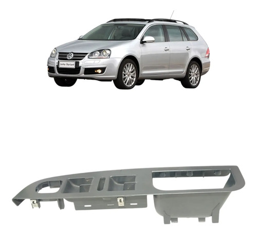 Moldura Comando Vidro Dianteiro Esquerdo Vw Jetta 2008 A 10