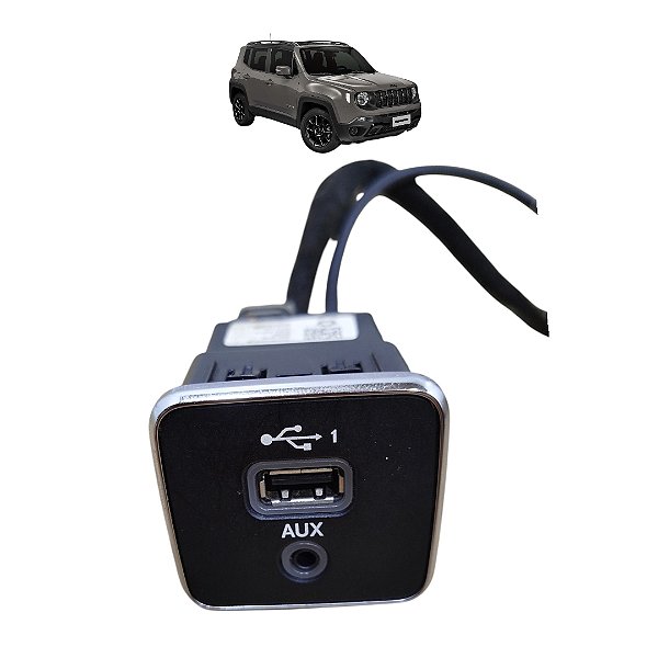 Entrada Usb Auxiliar Jeep Renegade 2020 2021 2022 2023 2024