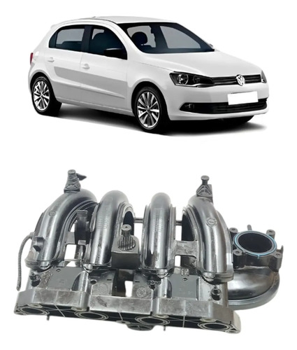 Coletor Admissão Vw Gol Voyage G5 G6 1.0 2009 2010 A 2016