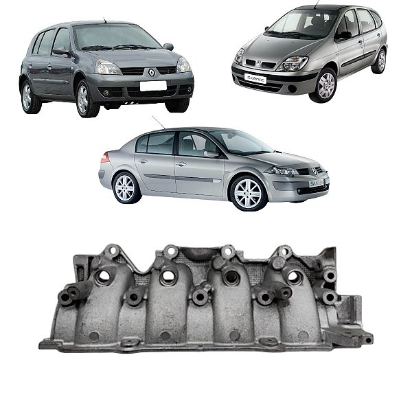 Base Coletor Admissão Scenic MEGANE CLIO 1.6 2000 A 2010