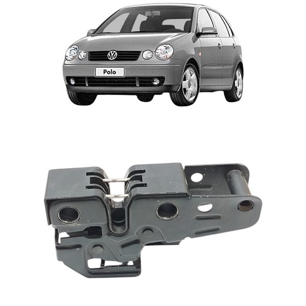 Fechadura Inferior Capo Dianteiro Vw Polo 2002 2003 A 2005