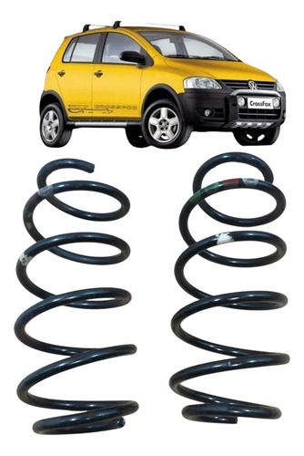 Par Mola Suspensão Dianteira Vw Crossfox 2005 2006 A 2010