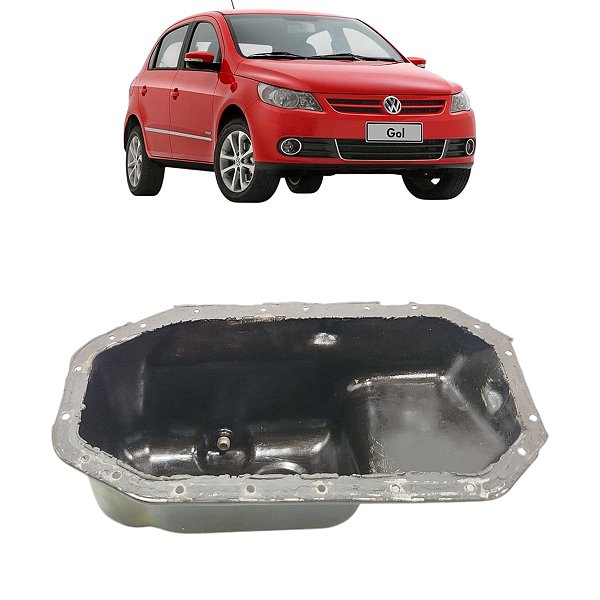 Cárter Óleo Motor Vw Gol Voyage G5 1.0 2009 2010 2011 2012
