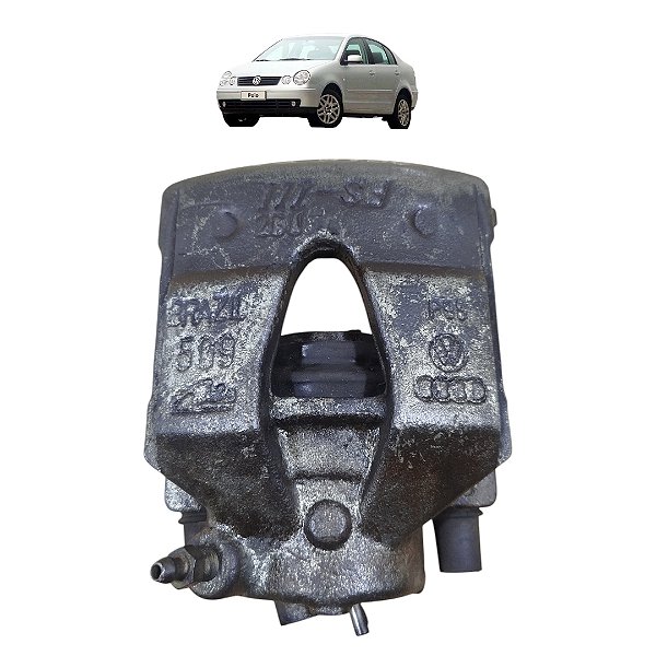 Pinça Freio Dianteira Esquerda Vw Polo 2003 2004 2005 2006