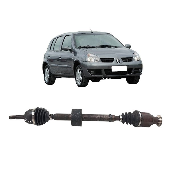 Semi Eixo Dianteiro Direito Renault Clio 1.0 2001 A 2010