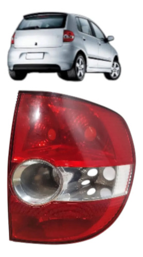 Lanterna Traseira Direira Vw Fox Crossfox 2004 2005 A 2010 Direito/passageiro Vermelho