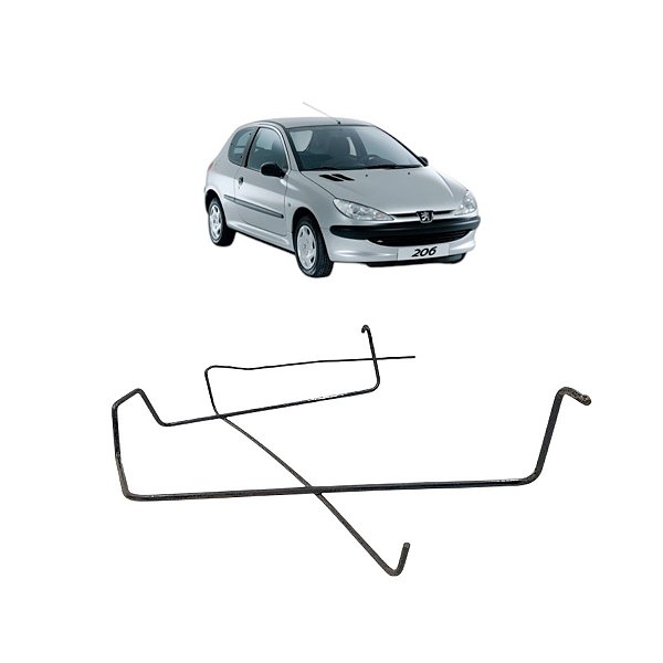 Suporte Estepe Peugeot 206 2000 2001 2002 2003 2004 a 2010