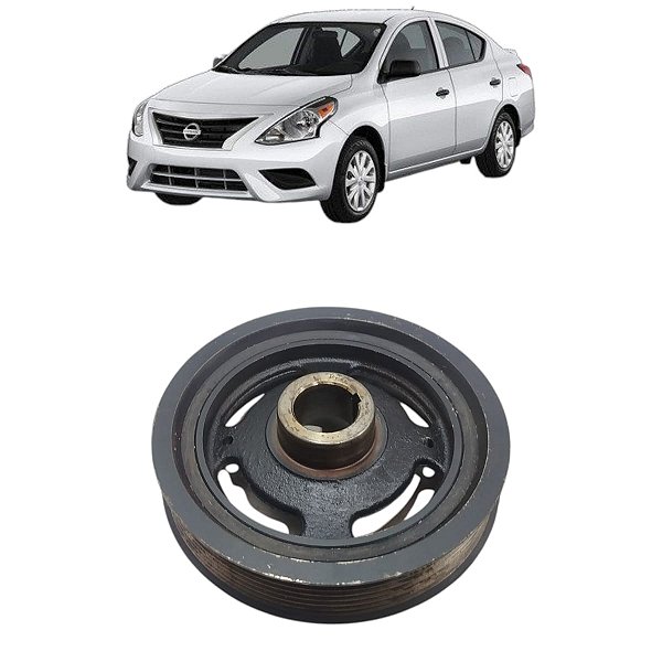 Polia Virabrequim Nissan Versa 1.6 2015 2016 2017 A 2019