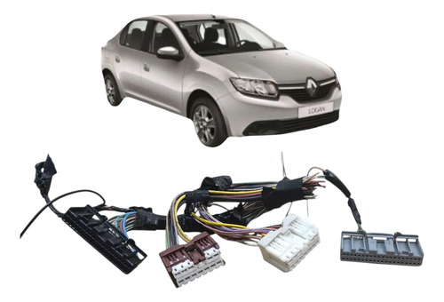 Chicote Conector Modulo Conforto Bcm Sandero Logan 2015 A 20