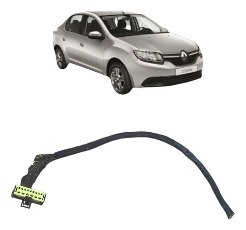 Chicote Conector Comando Ar Sandero Logan 2015 2016 A 2020