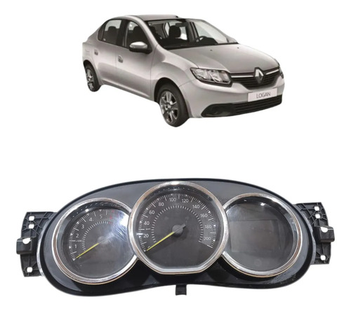 Painel Instrumentos Renault Sandero Logan 2015 2016 A 2019 Preto