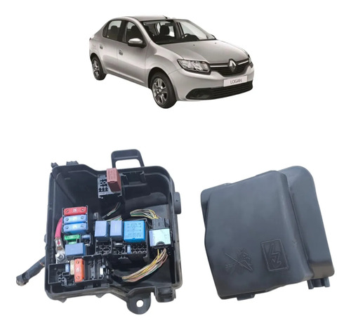 Caixa Fusíveis Renault Logan Sandero 1.0 2015 2016 A 2019