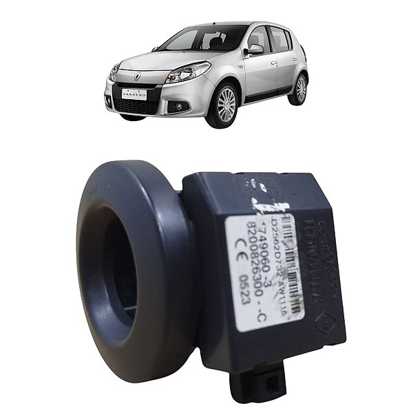 Antena Chave Imobilizador Ignição Sandero Logan 2008 A 2014