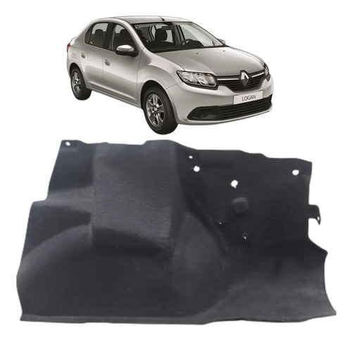 Forro Porta Malas Lateral Direita Renault Logan 2015 A 2017