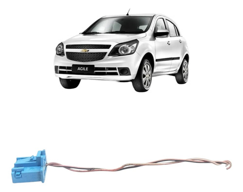 Chicote Conector Plug Motor Atuador Ar Gm Agile 2010 A 2014