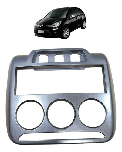 Moldura Botão Comando Ar Citroen C3 2014 2015 2016 2017 2018
