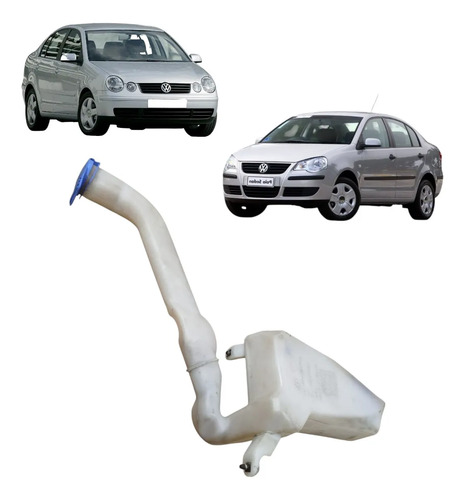 Reservatório Limpador Parabrisa Polo 2002 2003 2004 A 2012 Branco