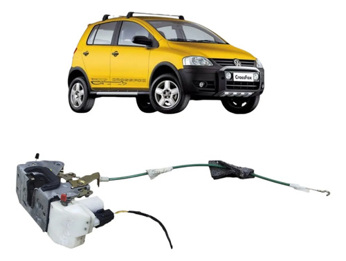 Fechadura Traseira Esquerda Vw Crossfox 2004 2005 A 2010