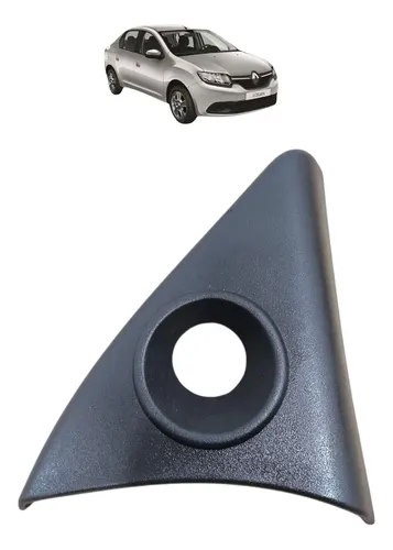 Moldura Interna Retrovisor Direito Logan Sandero 2015 A 19 Preto