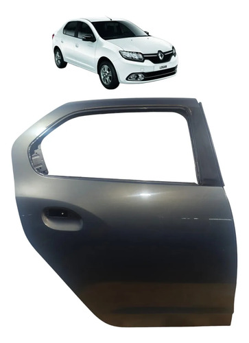 Porta Traseira Direita Renault Logan 2014 2015 2016 A 2019