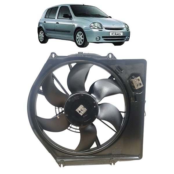 Eletroventilador Ventoinha Renault Clio 1.6 2000 2001 A 2003