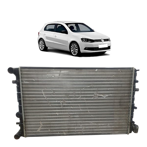 Radiador Motor Volkswagen Gol Voyage G5 2009 2010 2011 2012