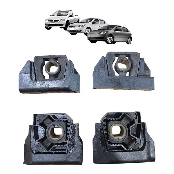 Kit Coxim Suporte Radiador Gol Voyage G5 G6 G7 2009 A 2022