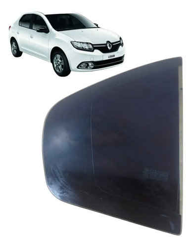 Vidro Fixo Porta Traseira Direito Renault Logan 2014 A 2025