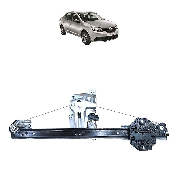 Maquina Vidro Elétrico Dianteira Esquerda Logan 2014 A 2019