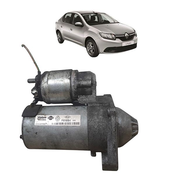 Motor Arranque Partida Sandero Logan 1.0 2014 2015 2016