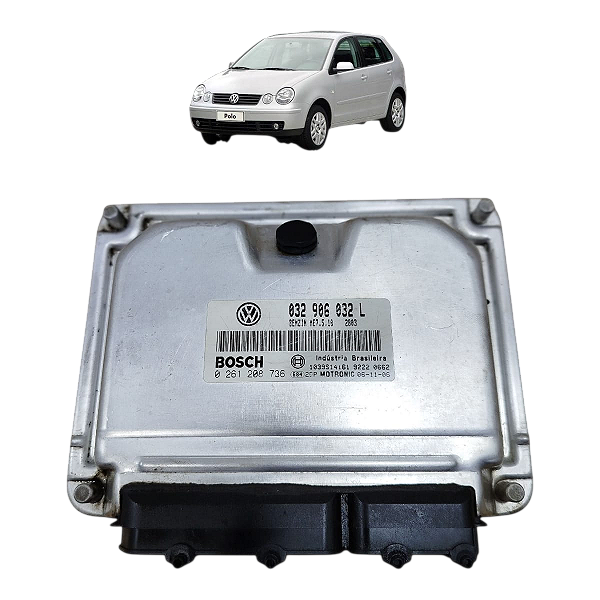 Módulo Injeção Vw Polo 1.6 Flex 2003 2004 2005 2006 A 2010