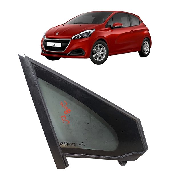 Vidro Vigia Fixo Dianteiro Direito Peugeot 208 2014 A 2019