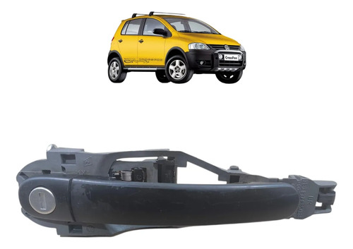 Maçaneta Externa Dianteira Esquerda Vw Crossfox 2004 A 2010