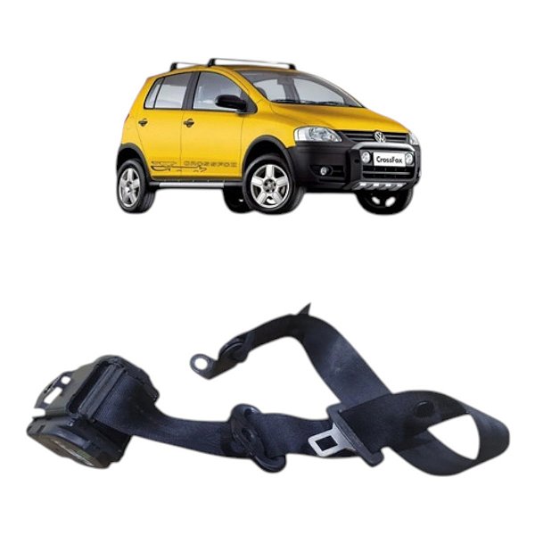 Cinto Segurança Traseiro Direito Vw Fox Crossfox 2004 A 2010