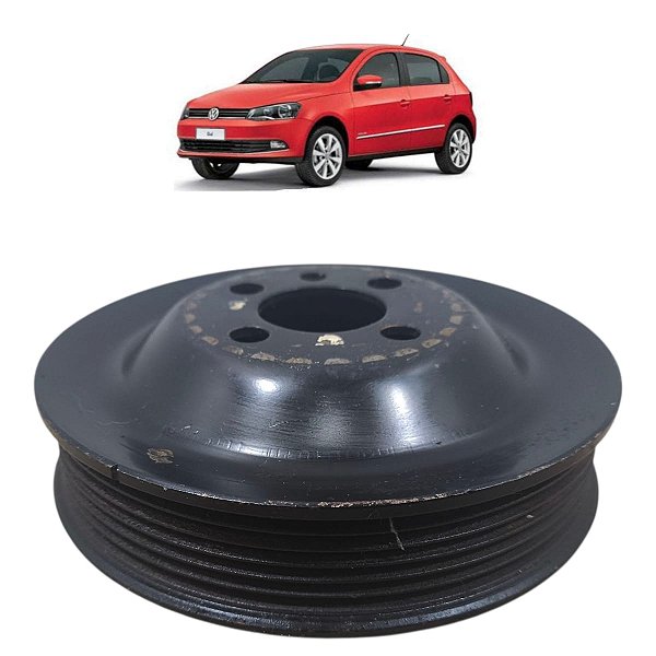 Polia Virabrequim Motor Volkswagen Gol Voyage 2009 A 2012