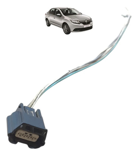 Chicote Conector Plug Sonda Lambda Logan 1.0 2014 A 2016