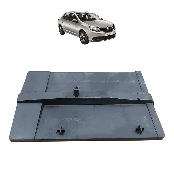 Suporte Caixa Bateria Renault Sandero Logan 2015 2016 A 2019 Preto