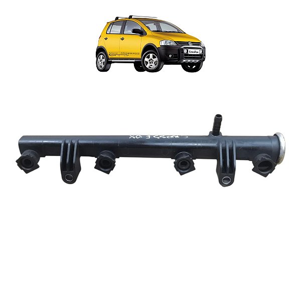 Flauta Bico Injetor Combustivel Vw Crossfox 1.6 2004 A 2010