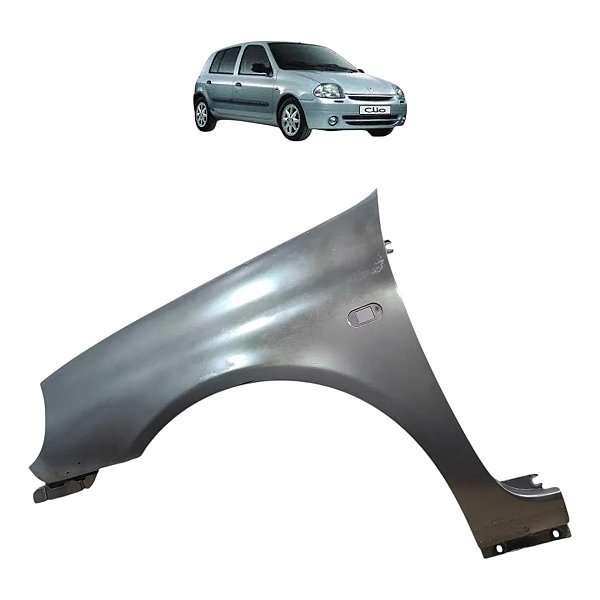 Paralama Dianteiro Esquerdo Renault Clio 1999 2000 2001 2002