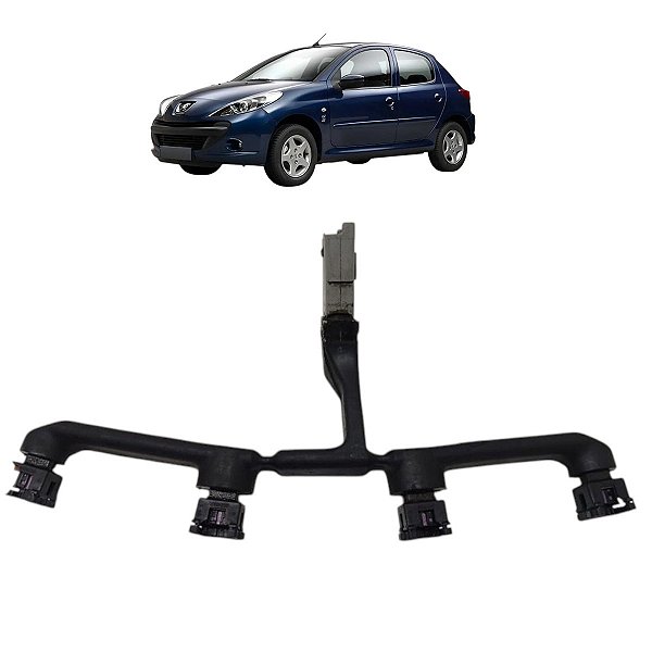 Chicote Bico Injetor Peugeot 207 Hoggar 1.4 2008 2009 A 2013