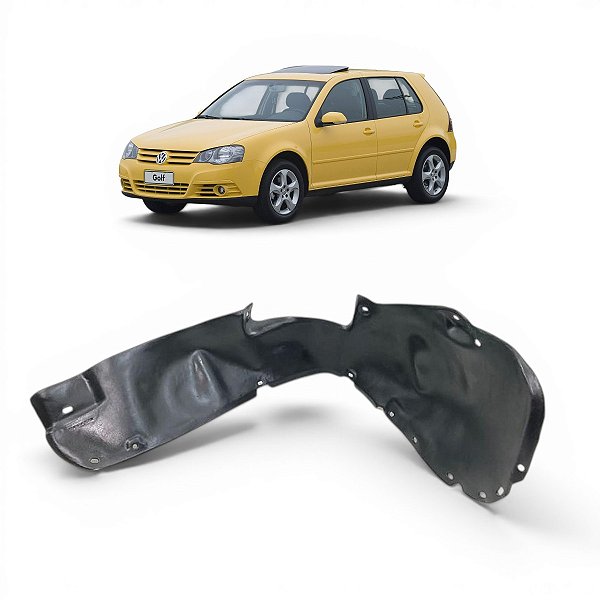 Parabarro Dianteiro Esquerdo Volkswagen Golf 2007 Á 2009