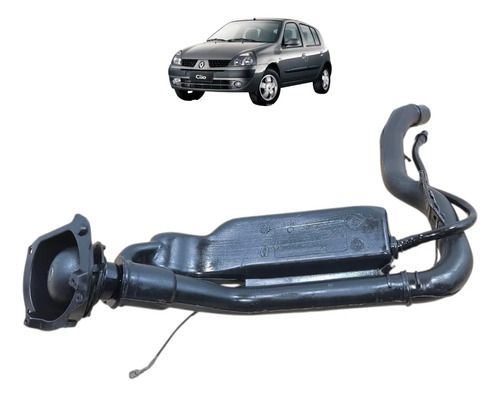 Gargalo Tanque Combustível Renault Clio 2003 2004 A 2012 Preto 2003