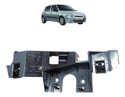 Guia Parachoque Dianteiro Direito Renault Clio 1999 Á 2002