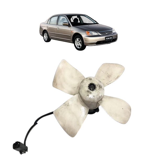 Ventoinha Radiador Honda Civic 2000 2001 2002 2003 A 2006